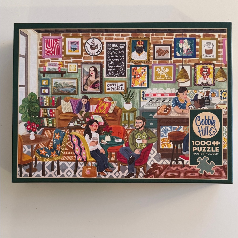 Cobble Hill - Coffee Please - 1000 piece puzzle